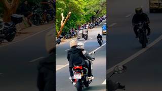 MARILAQUE🏴‍☠️ RAIDER FI OVERTAKE🏁 ROSCHE nyerosche marilaque streetracing suzukimotorcycle [upl. by Kcirederf33]