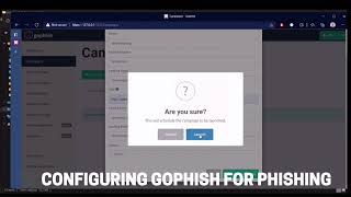 PHISHING USING GOPHISH TUTORIAL [upl. by Gasparo]