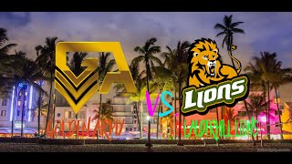 🔥🌴 Lauderhill Lions 13U vs Miami Garden Chiefs Golden Army Broward V Dade County  2022 [upl. by Nesral]