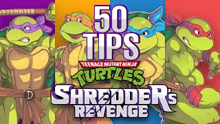 TMNT Shredders Revenge  50 Tips amp Tricks To Level Up Your Game [upl. by Ethban]