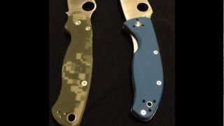 Spyderco Tenacious VS Spyderco Paramilitary 2 [upl. by Tol]