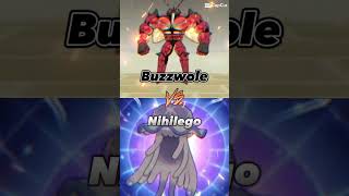 Buzzwole vs Nihilego pokemon capcut edit funny battle [upl. by Aivin]