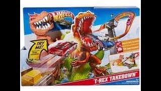 TRex Takedown HOT WHEELS [upl. by Ahseiuqal]