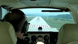 Landing in Asheville NC [upl. by Ahsekyw]