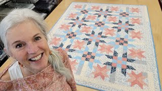 SUPER PRETTY quotHot Cross Bunsquot QUILT TUTORIAL [upl. by Moncear227]