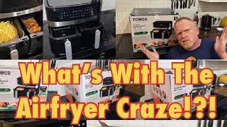 Tower 9 Litre 2 drawer Air Fryer Are They Worth It Freakinreviews Techmoan [upl. by Eliseo125]