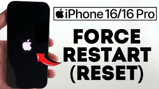 iPhone 16 Pro How to Force Restart  Reset [upl. by Sharity]