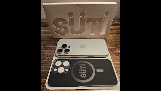 Suti iPhone 16 Pro Phoneback minimalistic ultra thin case [upl. by Ardnoid]