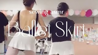 발레 스커트 만들기  lets make a ballet skirt 🤍 [upl. by Nois]