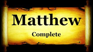 Holy Bible Book 40  The Gospel of Matthew  KJV Read Along HD 4K Audio Text Narration 1 [upl. by Jaehne265]