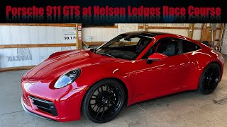 Porsche 911 GTS 992 1 at Nelson Ledges Race Course 120 lap [upl. by Gable995]