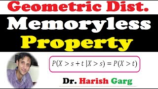 Memoryless Property of the Geometric Distribution [upl. by Euqitsym]