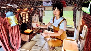 【大雨】４年経っても車中泊が好きな10の理由。 [upl. by Keegan321]