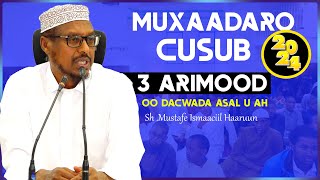 Muxaadaro cusub Nairobi 2024  Sh Mustafe Xaaji [upl. by Oxley]