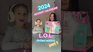 2024 ADVENT CALENDAR LOL Surprise LIMITED EDITION asmr asmrtoys unboxing lolsurprise [upl. by Anelat]