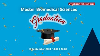 Diploma uitreiking Master Biomedical Sciences  Session 1 [upl. by Adnael]