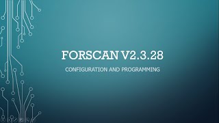 FORScan Configuration and Programming PART 2 Ford Ranger Raptor Wildtrak Everest or Mazda BT 50 [upl. by Aikem]