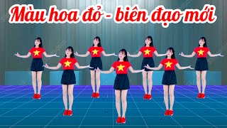 MÀU HOA ĐỎ  NHẢY DÂN VŨ  dành cho ngày lễ 304 277 198👉bài hướng dẫn bấm 🔻link dưới nhé [upl. by Airbmak374]