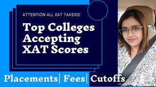 XAT best colleges Top Colleges to apply through XAT  Cutoffs Placements Fees Salary xat form [upl. by Akino]