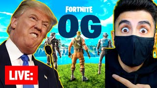 🔥THE PRESIDENT X MEMO PLAYING OG FORTNITE🔥 [upl. by Assenat]