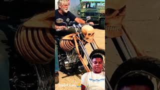 Verydangerbikeconkalbanayabike😮 youtube bike samsul177harleydavidsonpeope reaction [upl. by Otsirave]