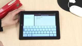 iPad Navigation Basics training video [upl. by Nahgiem48]