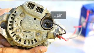 Denso 3 Wire Alternator Magnetic 🧲Field Wiring  How to Excite Car Alternator  Alternator Field ✅️ [upl. by Adnilreh920]