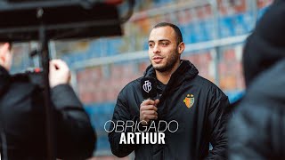 Rei Arthur Cabral verabschiedet sich von den FCBFans [upl. by Cyrille]