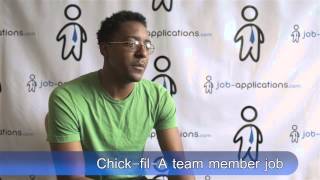 ChickfilA Interview  Team Member [upl. by Luise]