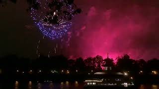 quotEnjoy Battersea Park Fireworks from Chelsea Embankment—vibrant displays lighting up the Thamesquot [upl. by Atsirk289]