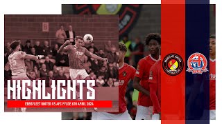 HIGHLIGHTS  Ebbsfleet United Vs AFC Fylde [upl. by Rehtaeh]