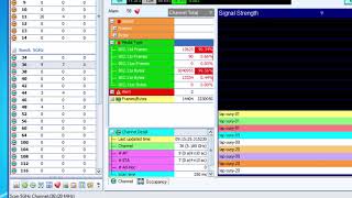 NetAlly formerly Netscout AirMagnet WiFi Analyzer Channels [upl. by Eelamme]