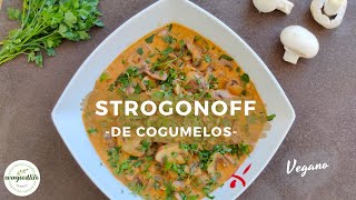 STROGONOFF DE COGUMELOS  vegan  evagoodlife [upl. by Eibrik]