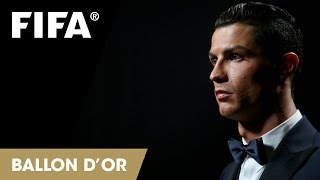 Cristiano Ronaldo wins FIFA Ballon dOr 2014 [upl. by Enael]