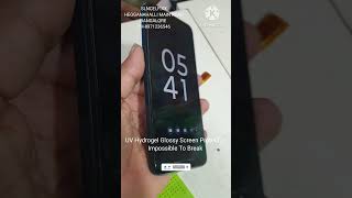 UV💝Hydrogel💝Glossy💝Premium💝Screen💝Protector trending viralvideo shortvideo mobilescreenprotector [upl. by Anitsyrhc]