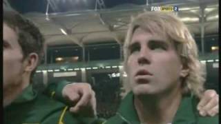 Disgracing the South African National Anthem  Springboks vs France in Toulouse [upl. by Nosnek183]