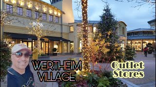 WERTHEIM VILLAGE  Luxurious Outlet Stores in Germany  Walkthru Part 1 [upl. by Yekcor623]