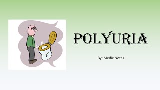 Polyuria causes amp pathophysiology diabetes mellitus diabetes insipidus postobstructive diuresis [upl. by Hnim440]