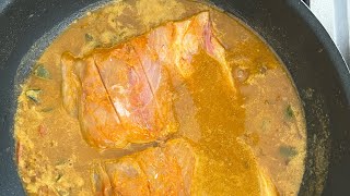 Cooking Spicy Barramundi Fish in Thick Curry Gravy Base barramundi fish spicy [upl. by Eentrok]