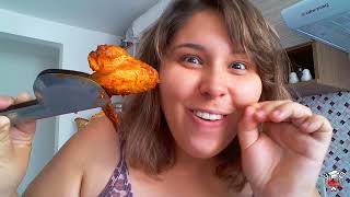 COMO FAZER ASA DE FRANGO NA AIRFRYER [upl. by Beitnes]