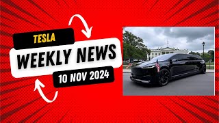 Tesla Weekly News  Week Ending 10 Nov 2024 [upl. by Gibrian]