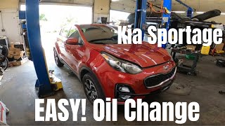 Kia Sportage Oil Change for Dummies [upl. by Spooner]