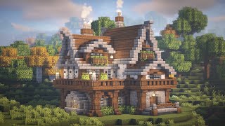 Minecraft  Como Fazer Uma Casa Medieval Incrível Para o Seu Survival 01 [upl. by Arvell468]