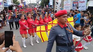 TANZA TOWN FIESTA 2019 MARCHING BAND PARADE PART 1 [upl. by Anayt682]