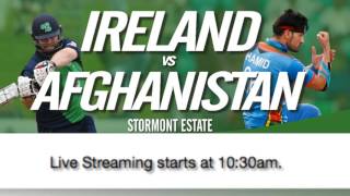 Ireland vs Afghanistan game four live from Stormont [upl. by Ithaman]