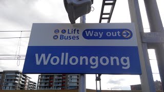 NSW Trainlink Wollongong Station [upl. by Hgieliak560]