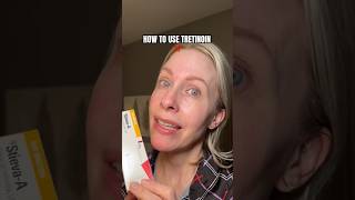 HOW to apply tretinoin 👌✨ [upl. by Secnarfyram]