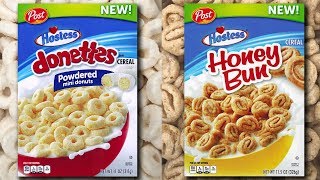 Hostess Donettes amp Honey Bun Cereal 2018 [upl. by Faith]