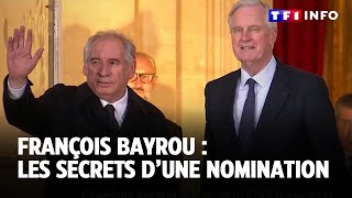 François Bayrou les secrets dune nomination｜TF1 INFO [upl. by Adahsar]