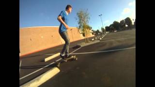 Ehlers Longboards Extreme Carver Camber SIdewinder Series Demo [upl. by Attelra]